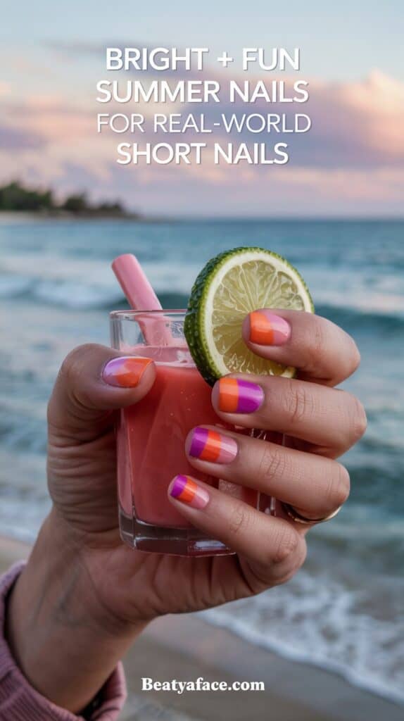 a hand holding a glass of juice with a lime slice and a straw