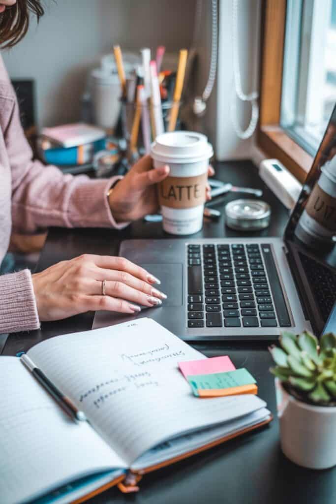 Clean girl aesthetic short nails in neutral beige polish with glossy finish suitable for professional settings.
